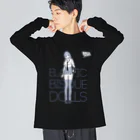 loveclonesのBACK TO SCHOOL 着せ替えビスクドール Big Long Sleeve T-Shirt