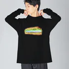 ma-bu×universal design の【ご地層】　サンド（砂）イッチ ビッグシルエットロングスリーブTシャツ