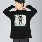 SHRIMPのおみせの「異界」ビッグシルエットロングスリーブTシャツ Big Long Sleeve T-Shirt