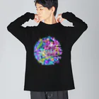 Aimurist のD‘gaia 芽生え ビッグシルエットロングスリーブTシャツ