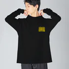 aslowcottaグッズショップのルーズにキメて韻を踏め　aslowcottaバックプリントロンT Big Long Sleeve T-Shirt