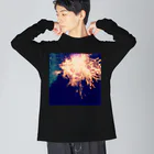 飴電の花火 Big Long Sleeve T-Shirt