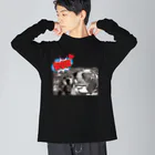 イラストカフェ（ビーグル）のバーニー＆コロン★ビーグルKISS Big Long Sleeve T-Shirt