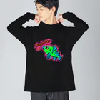 tetrapod'sのｒｏｃｋな魚【Real or fake】 Big Long Sleeve T-Shirt