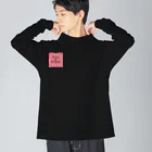 momoko0614のエグプリちゃん 루즈핏 롱 슬리브 티셔츠