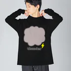 クオッカくおっかのしんぷる にthunder Big Long Sleeve T-Shirt