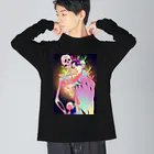 フラニーの髑髏と美青年グッズ Big Long Sleeve T-Shirt