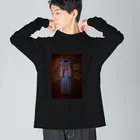 BU56$EKAIのSMILE (HELP ME) ビッグシルエットロングスリーブTシャツ