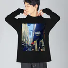 タケルショップ😊takeru shop💫のオーストラリアのメルボルン💫1人旅PhotoTシャツ💫 ビッグシルエットロングスリーブTシャツ