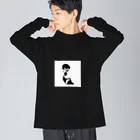 BlacksoulのBlacksoul_002 ビッグシルエットロングスリーブTシャツ