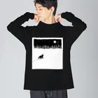 yawarakanezumiの雪原の犬 Big Long Sleeve T-Shirt