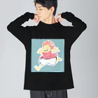 おにのさかのうえのほにょ Big Long Sleeve T-Shirt