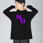 チョコット・シタイナーのチョコットシタイナー　CSロゴ Big Long Sleeve T-Shirt