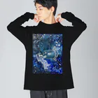 Ba-daの宇宙飛行士とマンボウの夜 Big Long Sleeve T-Shirt