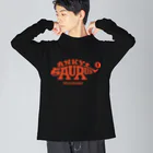 100cafeのアンキロサウルス Big Long Sleeve T-Shirt