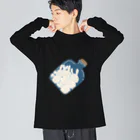 福モウフの瓶詰めうさぎ Big Long Sleeve T-Shirt