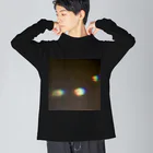 でおきしりぼ子の実験室の光の足跡-正方形 Big Long Sleeve T-Shirt