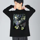 IKIMONOのInto the ocean #5 ビッグシルエットロングスリーブTシャツ