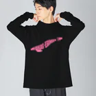 WAZAYAのIKAS-EGINGER PINK ビッグシルエットロングスリーブTシャツ