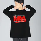 高木淳也公式ショップのMartial Artsブランド ビッグシルエットロングスリーブTシャツ