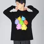 LalaHangeulの団子状態のダンゴウオたち Big Long Sleeve T-Shirt