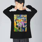 OPTMのハハハ Big Long Sleeve T-Shirt