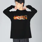 MoChi_Megの春夏秋冬（秋） Big Long Sleeve T-Shirt