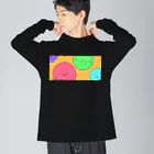 N’s Record(エヌズレコード)のあっ、こんにちは。 Big Long Sleeve T-Shirt