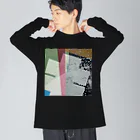 レターオールソーツのSHO-TEN-GAI-3 ビッグシルエットロングスリーブTシャツ