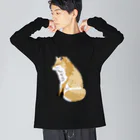 ATELIER KITSUNE/アトリエきつねのATELIER KITSUNEもふもふきつねボディ Big Long Sleeve T-Shirt