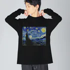 artgalleryのThe Starry Night ビッグシルエットロングスリーブTシャツ