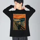 artgalleryのThe Scream ビッグシルエットロングスリーブTシャツ