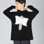 LalaHangeulのエゾモモンガさんドーン！ Big Long Sleeve T-Shirt