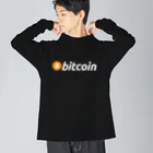 crypto_wearsのBitcoin_Wear ビッグシルエットロングスリーブTシャツ