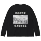 Parallel Imaginary Gift ShopのStone Circle ビッグシルエットロングスリーブTシャツ