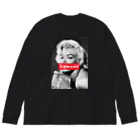 stereovisionのマリリン・モンローとsakenomi Big Long Sleeve T-Shirt