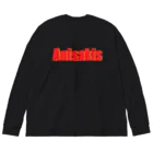 アメリカンベース   GG1966の寄生虫　アニサキス　Anisakis　食中毒　胃痛 Big Long Sleeve T-Shirt