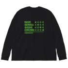 KAWAGOE GRAPHICSの競馬の脚質 Big Long Sleeve T-Shirt