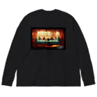 SDSのTHE LAST（サイバーパンク最後の晩餐） Big Long Sleeve T-Shirt