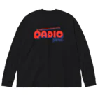 ねこぜもんのRADIO girl ビッグシルエットロングスリーブTシャツ