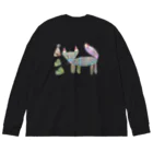 sakuraeのからふるなきつね Big Long Sleeve T-Shirt