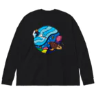 8anna storeのサーフandタートル！ Big Long Sleeve T-Shirt