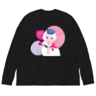 蛯原あきらのねこ耳お帽子 Big Long Sleeve T-Shirt