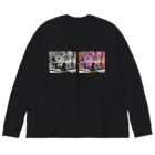 ...is battlefieldのIBF long sleeve T Big Long Sleeve T-Shirt