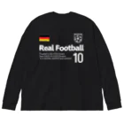 アージーのリアルフットボール ドイツ Big Long Sleeve T-Shirt