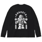 RAD_CREATIVE_LABの玩具星 -GANGSTA- Big Long Sleeve T-Shirt