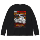 アージーのアメリカン ライダース ビッグシルエットロングスリーブTシャツ