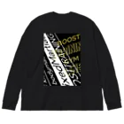 BTG Boost Training GymのBTG2022#9 Big Long Sleeve T-Shirt