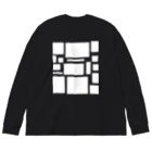 1234artistの無題（ジオメトリック）ロングTシャツ Big Long Sleeve T-Shirt