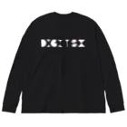 指奇（灼灼の×S ロゴ Digitz 白文字 ビッグシルエットロングスリーブTシャツ